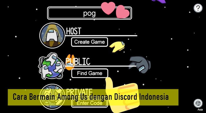 Cara Bermain Among Us dengan Discord Indonesia